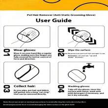 Vật dụng thiết yếu cho người yêu thú cưng! Găng tay loại bỏ lông tĩnh điện/Bàn chải lớn chắc chắn, bề mặt dính hai mặt dễ dàng loại bỏ lông, có thể giặt và bền, chất liệu thoải mái, làm sạch lông thú cưng hiệu quả! - 3 găng tay tẩy lông màu đen - Xem 5