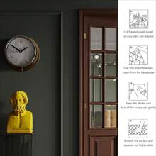 1 Roll Waterproof Olive Green Matte Contact Paper Peel And Stick Removable Vinyl Wallpaper For Cabinets, Drawers & Countertops Contact Paper For Kitchen Decor Cabinets Countertop Peel And Stick,Olive Green Wallpaper Peel And Stick - Matte Finish - View 4