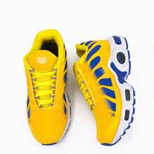 Air TN Plus Max Premium Vapor Bubble Cushioned Spring Tennis Shoes For Parties, Gyms, And Fitness, Brazilian National Team, World Cup. - 黃色的 - 查看 2