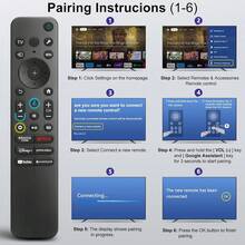 Điều khiển từ xa BRAVIA RMF-TX910U thay thế điều khiển bằng giọng nói, phù hợp với tất cả các dòng TV LED/OLED thông minh và TV thông minh. - Xem 4