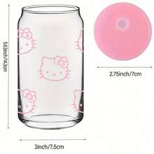 SANRIO 【水瓶座】可爱咖啡杯便携水瓶，居家办公日常使用，节日礼物 - 彩色 - 查看 3