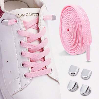 Elastic Shoe Laces For Kids And Adults Tieless Shoelaces For Sneakers No Tie Shoe Laces