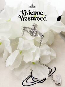 Vivienne Westwood Mini Bas Relief Collection Classic Saturn Bracelet Silver Tone, Brass - 銀色 - 查看 10