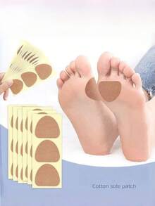 QKC 30 miếng đệm chống ma sát tự dính cho bàn chân, miếng dán đệm dày, dụng cụ chăm sóc chân hàng ngày. - quả mơ - Xem 3