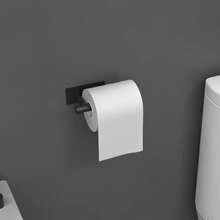 6pcs Bathroom Hardware Set - Towel Rack, Toilet Paper Holder, Robe Hook, Wall Mounted, Mother's Day Gift - Multicolor - View 10