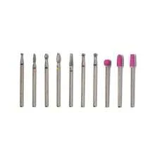 Bộ 10 mũi khoan móng tay chính xác cao của Nga, dụng cụ chăm sóc móng tay đa năng, dụng cụ loại bỏ lớp biểu bì và đánh bóng móng. - Loại B - 10 chiếc - Xem 9