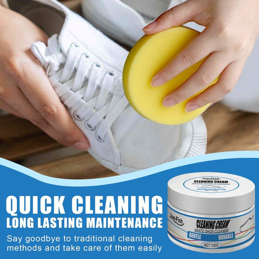 Shoe Cleaning - White - View 1