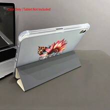 1 Ốp lưng in hình hoa hướng dương và bé gái, có ngăn đựng bút, chân đế đa góc, chức năng tự động bật/tắt màn hình, chất liệu TPU mềm dẻo bảo vệ - Tương thích với iPad thế hệ thứ 10 10.9 inch 2022 / Air 13 (M3 2025) / Air 11 (M3 2025). Tương thích với SAMSUNG, tương thích với . - Nhiều màu - Xem 8