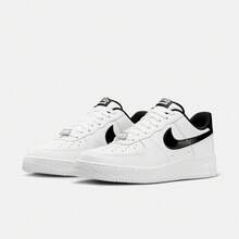 Nike Giày thể thao nam AIR FORCE 1 '07 LV8, kiểu dáng cổ thấp HF2898-101 - Đen và trắng - Xem 5