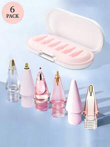 Puntas de repuesto para Apple Pencil Pro, mejoradas para Apple Pencil de 2da/1ra generación, lápiz digital USB-C y Crayon, control preciso, puntas duraderas, incluye estuche para puntas - Multicolor - Ver 17