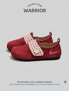 WARRIOR 1双女士低帮休闲鞋 - 紅色 - 查看 1