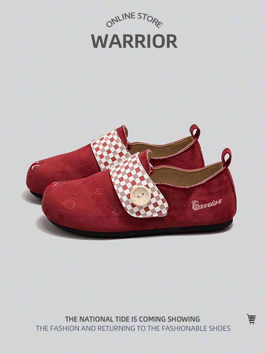 WARRIOR 1双女士低帮休闲鞋 - 紅色 - 查看 1