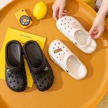 Dép xỏ ngón đôi in chữ hoạt hình mới năm 2026, dép đi biển dễ thương, chống trượt, unisex. - Dép nữ - Xem 7