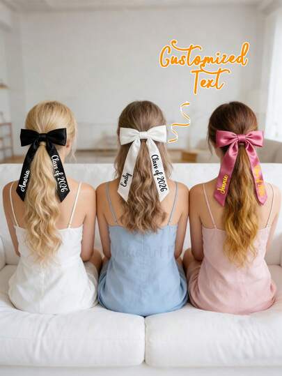 Nơ cài tóc cô dâu bằng satin cá nhân hóa, Nơ cài tóc tốt nghiệp tùy chỉnh, Kẹp nơ cài tóc cô dâu bằng satin, Nơ cài tóc biểu diễn cá nhân hóa, Nơ cài tóc sự kiện, Nơ cài tóc chạy marathon, Phụ kiện tiệc độc thân, Phụ kiện tóc, Kẹp tóc thanh lịch, Kẹp tóc cho cô dâu, Quà tặng cô dâu tương lai, Phụ kiện cô dâu, Nơ cài tóc, Nơ cài tóc tùy chỉnh, Kẹp tóc cô dâu, Quà tặng tiệc độc thân, Nơ đuôi dài, Nơ cài tóc biểu diễn, Nơ cài tóc sự kiện, Phụ kiện biểu diễn