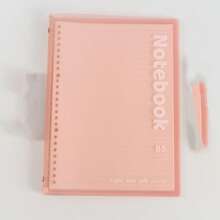 1/2本，A5B5螺旋笔记本，活页可拆卸磨砂内页，耐用软封面，日记本，记事本，笔记本，双线圈装订，非常适合学生、办公室和专业人士使用。 - 活頁本 - 查看 11