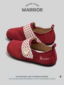 WARRIOR 1双女士低帮休闲鞋 - 紅色 - 查看 3