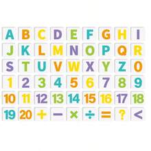 Bộ 1 bảng vẽ giáo dục chắc chắn, bảng đen từ tính hai mặt, có thể gập lại, không bám bụi, dùng để học số và chữ cái, bảng vẽ cho trẻ em, bảng nghệ thuật đa chức năng dùng tại nhà. - Nhiều màu - Xem 8