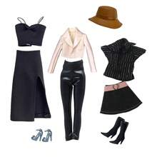 11.5-12 Inch Luxury Doll Fashion Outfit Set With Accessories, Designed For 1/6 BJD Dolls, Multiple Styles Suitable For Doll Dressing, Can Be Used As Holiday Gifts - Multicolor - View 8