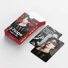 92张JHOPE小卡，3英寸收藏小卡，柾国手写贴纸，LOMO卡片，贺卡 - 彩色 - 查看 7