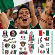 3pcs/Pack 2026 National Flag Temporary Tattoo Stickers, Waterproof Game Day Football Fan Makeup, Sports Party Decorations - Brown - View 17