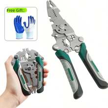 18-In-1 Multifunctional Tool Foldable Pliers Wire Stripper Cable Cutter Crimper Splitter For Electrician Repair - Foldable Pliers - View 1