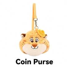 Disney 迪士尼《疯狂动物城》尼克和朱迪手提包挂件，狐狸和兔子毛绒玩偶，男女通用手提包挂件，零钱包，便携钥匙扣，节日礼物 - 彩色 - 查看 13