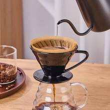 Cangkir Saringan Kopi Keramik, Set Kopi Tetes Manual, Corong Saringan, Jaring Saringan Bubuk Kopi, Saringan Teko Kopi Luar Ruangan - MultiWarna - View 4