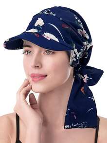 Khăn trùm đầu dành cho nữ, thích hợp để sử dụng sau hóa trị. - Mũ vành ngắn - Xem 9