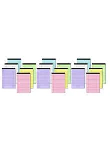 A7 Colorful Wirebound Sticky Note Pad, 50 Sheets Tear-Off Memo Notebook - A5 - View 11