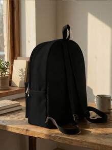 Customized Embroidered Pocket Backpack, Personalized College Backpack, Travel Backpack, School Backpack, Laptop Bag, Custom Backpack, Casual & Fashionable - Multicolor - View 2