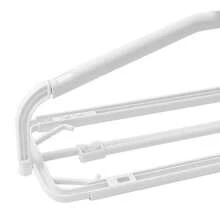 Telescopic Bath Towel Rack, Towel Rack, Multi-Purpose Clothes Rack, Clothes Drying Rack, Clothes Hanger, Shorts, Socks, Tie-Up, Small Bed Sheet - One Size Fits All - View 9