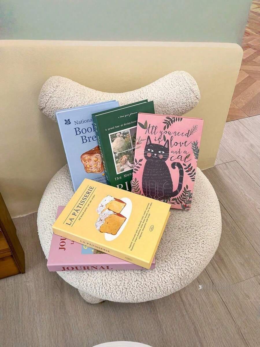 1 cuốn sách trang trí gấp gọn, sách giả giấy, hộp đựng đồ trang trí bàn cà phê, sách giả đa chức năng trang trí nhà cửa, thích hợp trang trí phòng khách và phòng làm việc, đồ dùng văn phòng, phụ kiện văn phòng phẩm - A - Xem 1