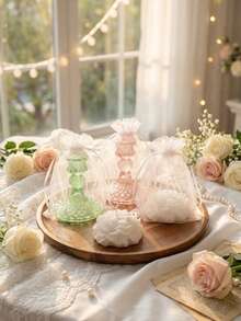 1个/3个复古彩色单臂烛台玻璃烛台/烛台套装，适用于家居装饰、客厅点缀、瑜伽冥想空间、节日礼物、异域风情咖啡馆装饰、文化活动、门厅展示、后院派对、婚礼、新娘送礼会、餐桌摆饰。 - 均碼 - 查看 9