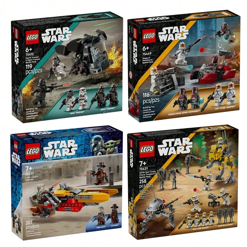 LEGO Bộ xếp hình Star Wars: Đồ chơi lắp ráp dành cho bé trai và bé gái, bộ đồ chơi nhập vai cho trẻ em, phù hợp cho trẻ từ 7 tuổi trở lên, quà tặng sinh nhật. - Nhiều màu - Xem 1