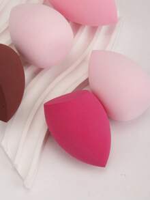 Large Non-Absorbent Wet & Dry Makeup Sponge Puff, Random Assortment, Suitable For Makeup Application And Concealing, Portable, Christmas Gift For Friends, Puff, Makeup Sponge, Travel Essentials, Powder Puff, Hair Accessories, Accessories, Makeup Tools, Cheap - Multicolor - View 5