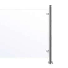 SENDERPICK Railing Post Stainless Steel Railing Post Stainless Steel Handrail Railing - Silver - View 7