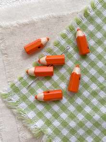 多巴胺可爱3D蜡笔合金珐琅珠DIY手工手机挂绳、手链、散珠 - 鉛筆 - 查看 10