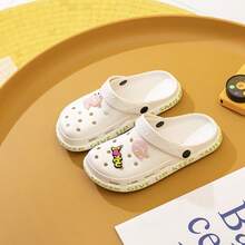 Dép xỏ ngón đôi in chữ hoạt hình mới năm 2026, dép đi biển dễ thương, chống trượt, unisex. - Dép nữ - Xem 18