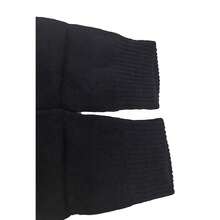 Women Toe Separator Socks Toeless Foot Alignment Socks For Yoga GYM Massage Pain Relief Improves Circulation Stretchy - Black - View 9