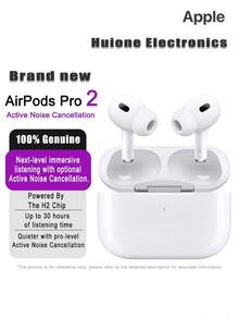 Apple Wireless Earbuds With Type-C Charging Case, Over 24 Hours Playtime, Easy Pairing With Smartphone - View 4