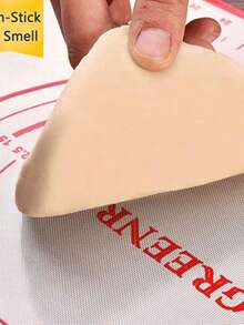 Thảm nướng chống dính bằng silicon, thảm cán bột dùng cho các dụng cụ làm bánh tự chế. - Nhiều màu - Xem 6