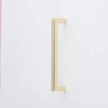 1 cái tay nắm tủ, tay kéo ngăn kéo phong cách tối giản hiện đại, phụ kiện phần cứng đồ nội thất - Tay nắm tủ (bao gồm 2 ốc vít) - Xem 28