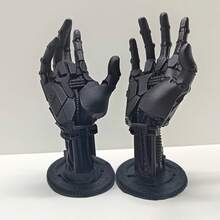 1 Peça Estátua de Braço Mecha Cyberpunk - Decoração de Mesa de Jogo, Compatível com Jogos RPG de Cyberpunk, Perfeito para Decoração de Escritório Doméstico - Colecionável Temático de Cyberpunk Ideal para o Natal, Suporte de Estátuas Domésticas - Multicolorido - Visão 5