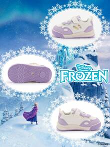 Disney 迪士尼官方授权与《冰雪奇缘》联名推出 | 一系列迪士尼儿童运动鞋，包括艾莎公主运动鞋、安娜公主运动鞋和阿伦黛尔公主运动鞋，适合日常假日运动和户外穿着。舒适防滑、耐磨透气，呵护双脚。（儿童运动鞋、童鞋、女童鞋） - 紫色 - 查看 4