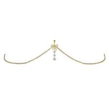 1pc Elegant Gold 14G Belly Button Ring, Butterfly Flower Heart Dangle Cubic Zirconia Navel Ring For Women Belly Button Piercing Jewelry And Waist Chains Fashion Accessories Suitable For Party, Festival Beach Vacation - Gold - View 6