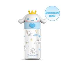 Bộ cốc nhựa trong suốt 500ml hình Hello Kitty, Kuromi, Nemo, Nàng Tiên Cá dễ thương của Sanrio, quà tặng cho trẻ em. - Nhiều màu - Xem 6