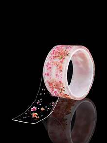 1 cuộn băng keo trong suốt in hình hoa đào, chống thấm nước, rộng 4.2cm * dài 3m, thích hợp dùng cho các khe hở cạnh bếp, nhà vệ sinh, khách sạn, nhà hàng, văn phòng và các địa điểm khác. - Nhiều màu - Xem 7