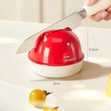 Dopamine Suction Cup Knife Sharpener, Household Kitchen Knife & Scissor Sharpening Tool, Quick Sharpener With Fixed Blade Grinder - A - View 3