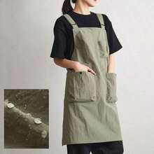 1pc Korean Style Tool Apron, Water-Resistant With Front & Back Pockets, Reversible Vest-Style Apron, Suitable For Outdoor Barbecue, Salon, Coffee Shop, Hotel, Catering, Painting Scenes And Home Kitchen, Unisex - Multicolor - View 3
