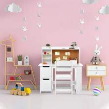 Kids Tables & Chairs - White - View 4